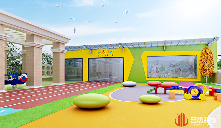 佛山早课堂外拓展运动区装修设计