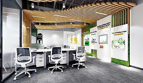 德旭新质料公司办公室设计