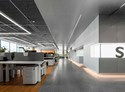 恬静高效且富有活力的研发办公装修设计空间怎样打造——SMOORE